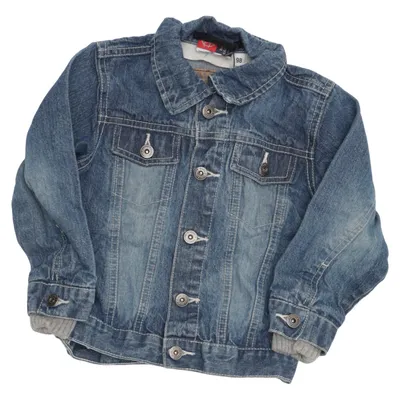 Jeansjacka (Blå) från Boys Planet by Lindex Bomull