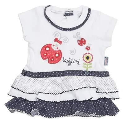 Robe (Blanc, Bleu) de Baby Club Coton