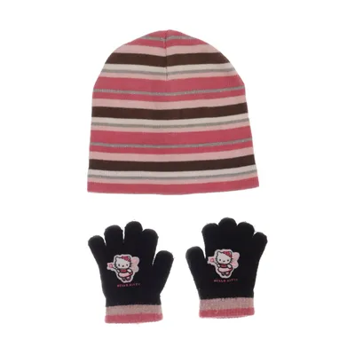 Accessory set (Black, Pink, Multicolored) from Hello Kitty