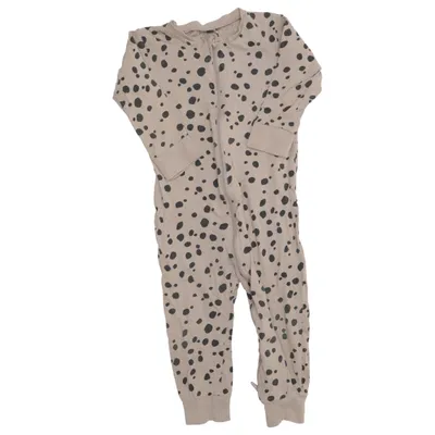 Mjukisdräkt (Beige, Svart) från Lindex Baby