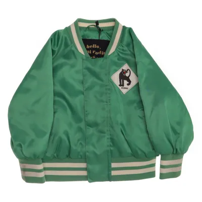 Collegejacka (Grön, Vit) från Mini Rodini Polyester