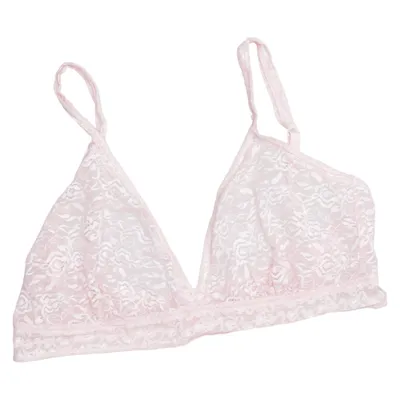 Bralette (Rosa) från Lace Laboratory Elastan, Polyamid