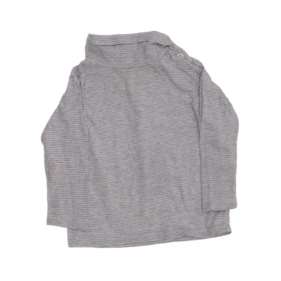 Long sleeve T-shirt (Gray, White) from Tex Baby Cotton