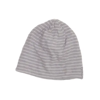 Beaniemössa (Grå, Vit) från Geggamoja Elastan, Ekologisk bomull