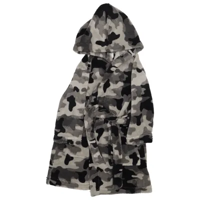 Bathrobe (Gray, Black, White, Multicolored) from Lazy Days Polyester