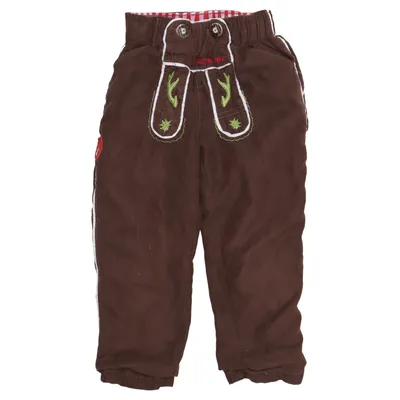 Pantalon en cuir traditionnel (Marron) de Bondi Coton, Polyester