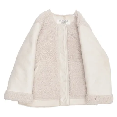 Shearlingjacka (Beige) från Zara BabyGirl Polyester