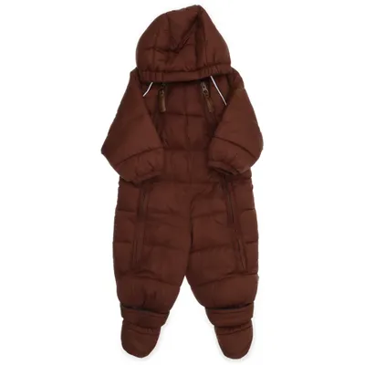 Overall (Brown) from Mikk-line Nylon, Polyester