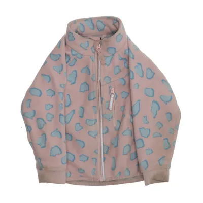 Fleecejacka (Rosa, Blå, Flerfärgad) från Polarn O. Pyret Återvunnen polyester