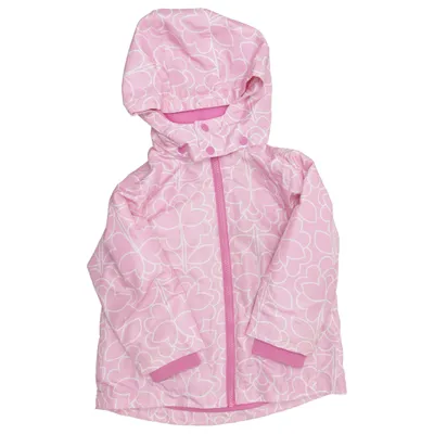 Regnjakke (Pink) fra Out Wear by Lindex Bomuld, Polyester