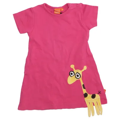 Klänning (Rosa, Gul) från Lipfish Bomull, Polyester