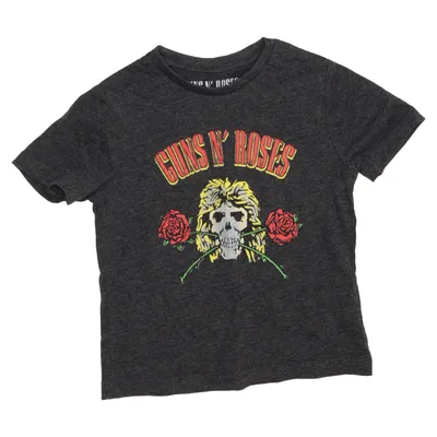 T-shirt (Grå, Flerfärgad) från Guns n' Roses Bomull, Polyester