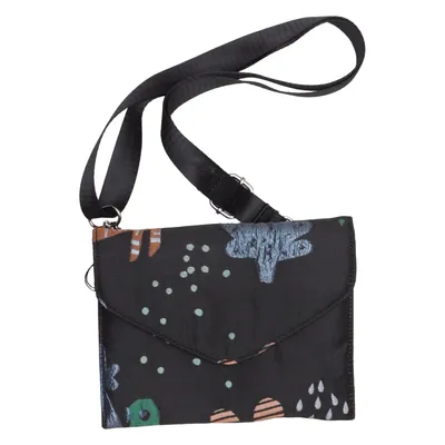 Shoulder-bag (Black, Multicolored) from Hvisk