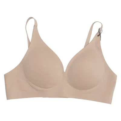 Brassière (Beige) de Creamy Fabrics Élasthane, Polyamide