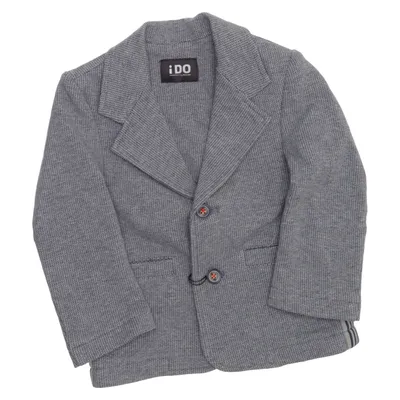 Kavaj (Grå) från IDo Bomull, Elastan