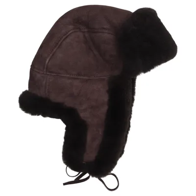 Chapeau de trappeur (Marron) de Peer of Sweden Cuir