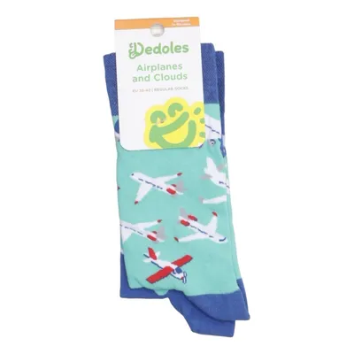 Socks (Airplanes And Clouds) from Dedoles Cotton, Elastane, Polyamide