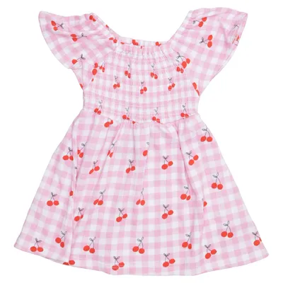 Jurk (Roze, Wit, Rood) van Mywear Young Elastaan, Polyester