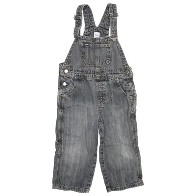 Dungarees (Gray, Blue) from Polarn O. Pyret Cotton