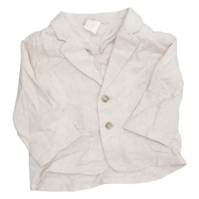 Blazer (Beige) fra H&M Linned, Bomuld