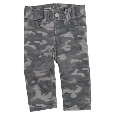 Spijkerbroek (Grijs) van BabyGap Katoen, Elastaan, Polyester