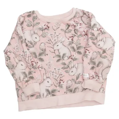 Collegetröja (Rosa, Flerfärgad) från Newbie by KappAhl Bomull