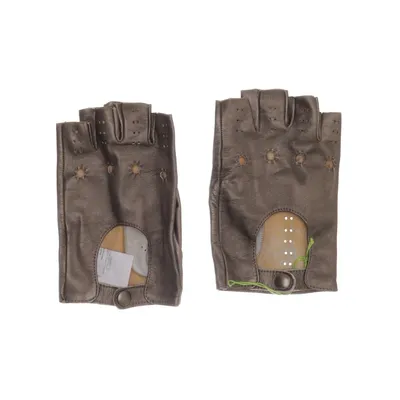 Vingerloze handschoenen (Goud) van Etro Leer