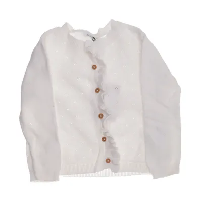 Cardigan (White) from Bout'chou Cotton