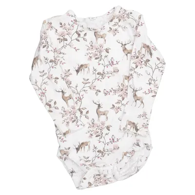 Body (Vit, Flerfärgad) från Newbie by KappAhl Bomull, Elastan