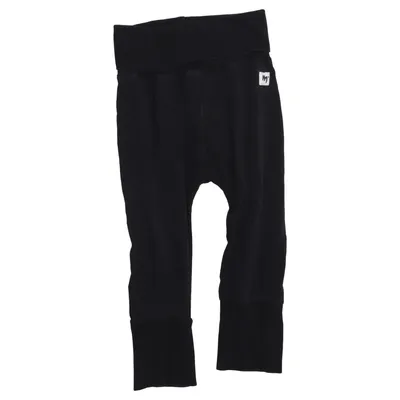Pants (Black) from Martinex Elastane, Organic cotton