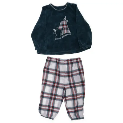 Set (Grön, Vit, Flerfärgad) från Obaïbi Bomull, Polyester