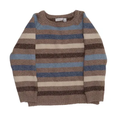 Trui (Bruin, Blauw, Wit) van Name It Acryl, Polyester