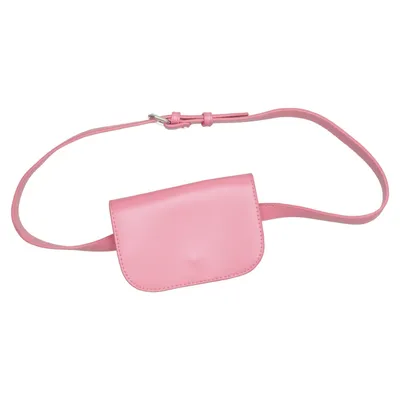 Waist bag (Pink) from Mymo Polyester, Polyurethane