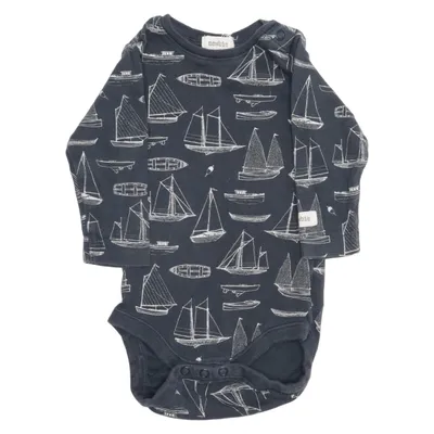Romper (Blauw, Wit) van Newbie by KappAhl Katoen