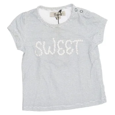 T-shirt (Vit, Blå) från Sweetie Bomull