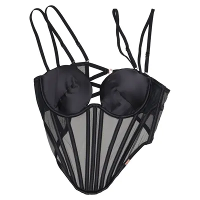 Bustier (Zwart) van Noir by Hunkemöller Elastaan, Polyamide, Polyester