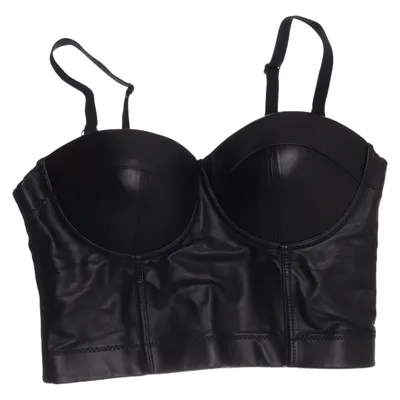 Bustier (Svart) Elastan, Polyester