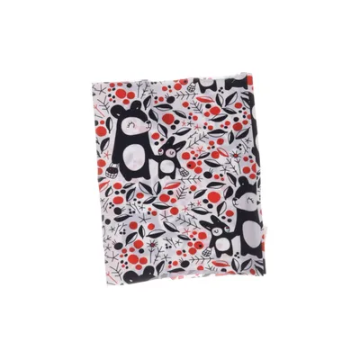 Nekwarmer (Zwart, Wit, Rood) van Paapii Design Organisch katoen, Elastaan