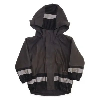 Regenjack (Zwart, Grijs) van Didriksons Polyester, Polyurethaan