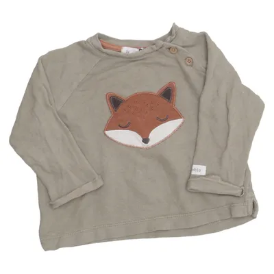 Long sleeve T-shirt (Green) from Newbie by KappAhl Cotton