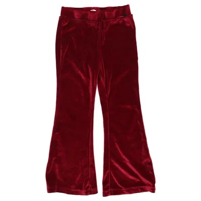 Pants (Red) from WE Fashion Elastane, Recycled polyester