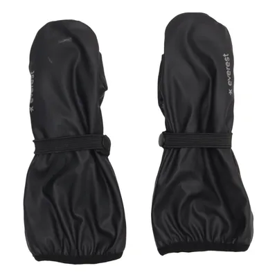 Moufles (Noir) de Everest Polyester, Polyuréthane