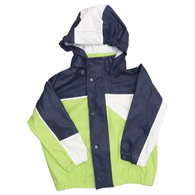 Rain jacket (Blue, Green, White) from Elka Polyester, Polyurethane