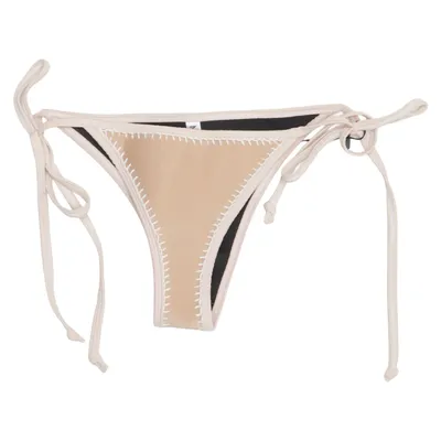 Bikiniunderdel (Beige, Svart) från NLY Beach Elastan, Polyamid