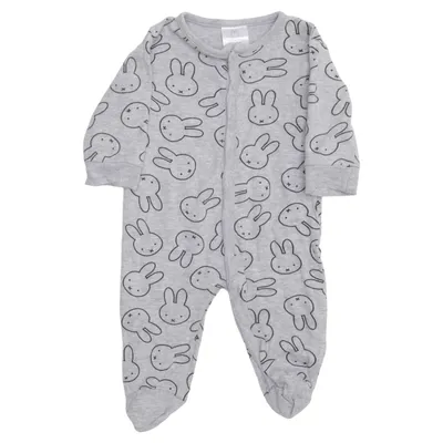 Sparkdräkt (Grå, Svart) från Nijntje Miffy Bomull, Polyester