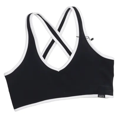 Sport-BH (Svart, Vit) från Oace Elastan, Polyester