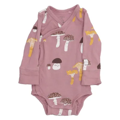 Romper (Roze, Meerkleurig) van Lindex Baby Katoen, Elastaan
