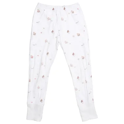 Pyjamasbyxor (Vit, Flerfärgad) från Livly Bomull, Elastan
