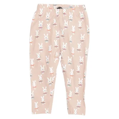 Leggings (Beige, Flerfärgad) från Wai Wai by Skill Bomull, Elastan