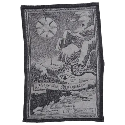 Torchon de cuisine (Noir, Blanc) de Finlayson Coton